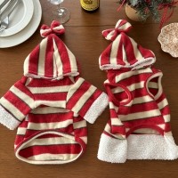 [해피댕댕] 후드크리스마스 나시&맨투맨 / 강아지 크리스마스 S-2XL