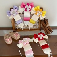 [해피댕댕] 댕기머리띠 / 강아지 한복 댕기 악세사리 명절 설날 추석