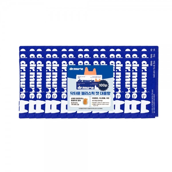 페오펫몰,[설날특가] 대용량특가 [닥터뮨]고양이 동충하초 면역력 영양제(100P)_닭고기맛