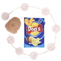 반달리 강아지 노즈워크 봉제 장난감 포테이토칩