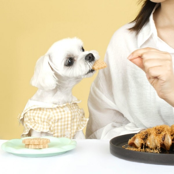 페오펫몰,리스펫 강아지 가수분해 간식 허니버터와플 30개입 부드러운 저알러지 연어 간식 6.5g x 30ea