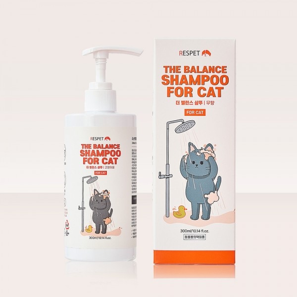 페오펫몰,리스펫 고양이 더 순한 저자극 더 밸런스 샴푸 포 캣 300ml