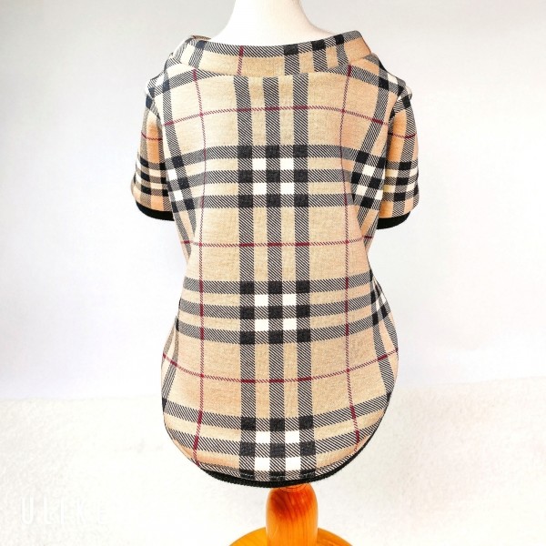 페오펫몰,[감사특가]체크안기모 스판티셔츠,강아지옷,스웻셔츠,애견옷,퍼스카프,채크리본