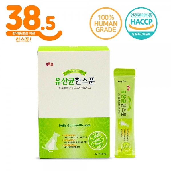 페오펫몰,38.5 유산균한스푼 스틱 2g 30포