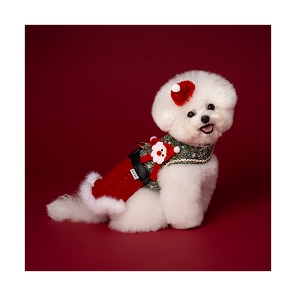 페오펫몰,Santa Harness Dress 산타하네스 드레스