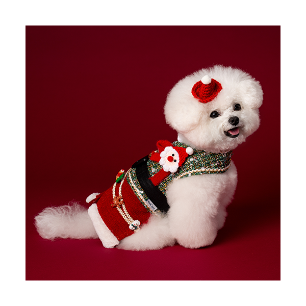 페오펫몰,Santa Harness Dress 산타하네스
