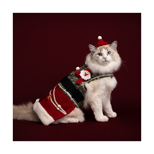 페오펫몰,Santa Harness Dress 산타하네스