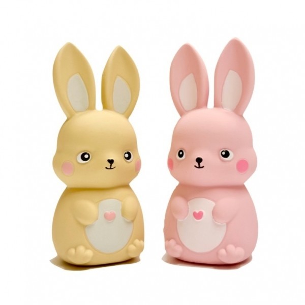 페오펫몰,[꼬수니토이즈] 토끼 강아지 라텍스 삑삑이 장난감 2종 세트