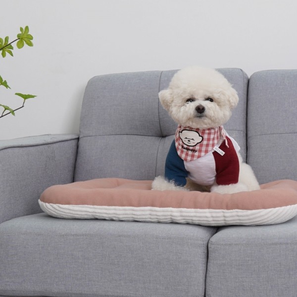 페오펫몰,개과천선 골덴 뽀송 강아지 쿠션