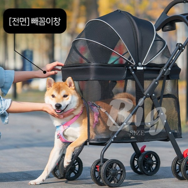 페오펫몰,[여름맞이특가] 개과천선 네트라 강아지 유모차