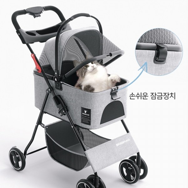 페오펫몰,[댕썸머특가] 개과천선 네스토 강아지 유모차