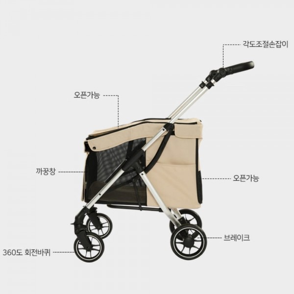 페오펫몰,개과천선 리움 강아지 유모차