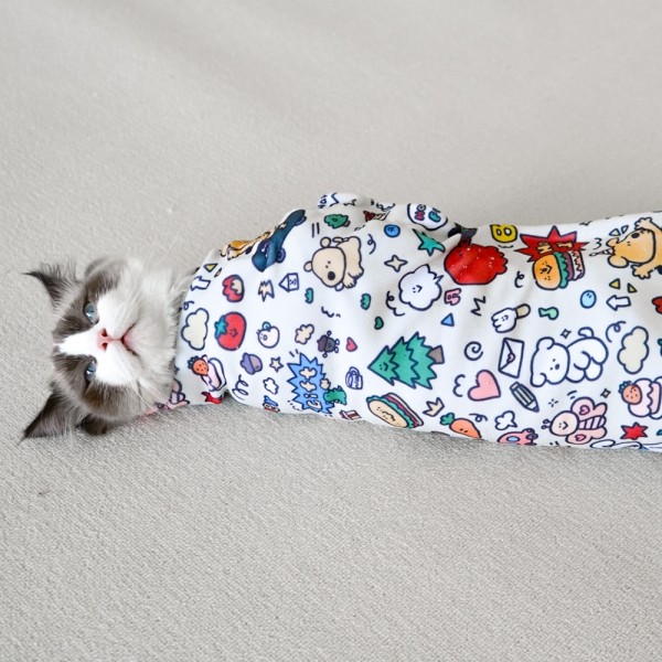 페오펫몰,개과천선 트랩핑 고양이 블랭킷