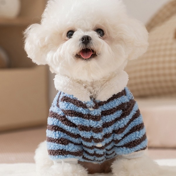 페오펫몰,개과천선 코델 뽀글이 반려동물 아우터