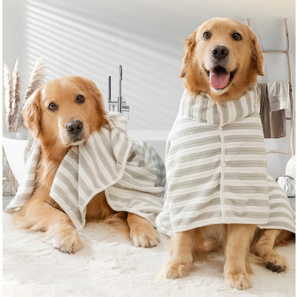 페오펫몰,개과천선 보송이 강아지 목욕가운