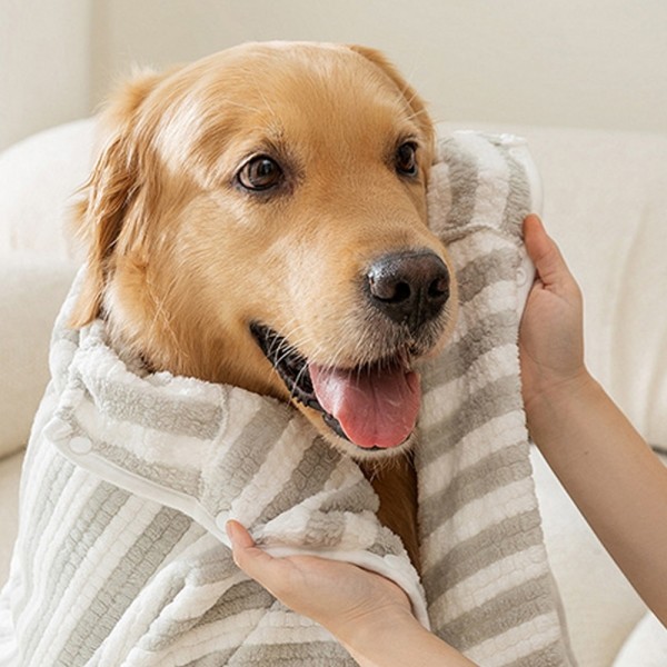 페오펫몰,개과천선 보송이 강아지 목욕가운