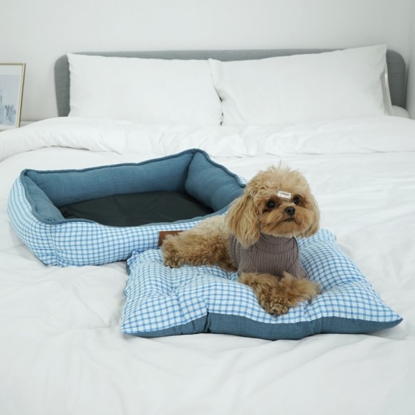 페오펫몰,개과천선 멜린 쿨 반려동물 사각방석