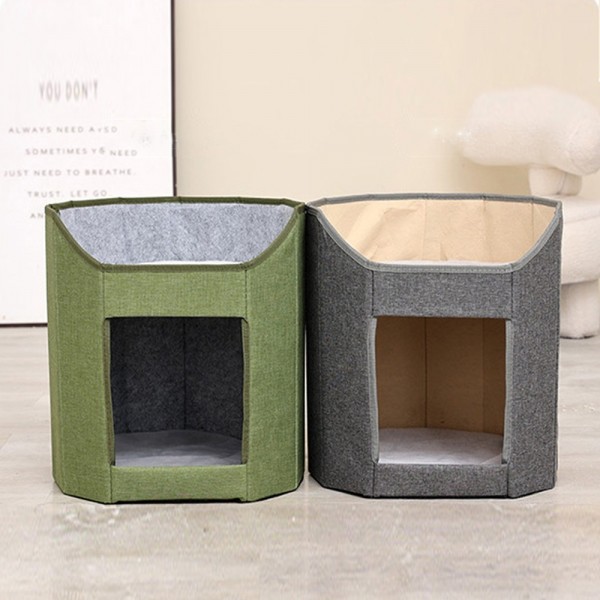 페오펫몰,개과천선 하버 접이식 고양이 하우스