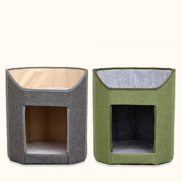 페오펫몰,개과천선 하버 접이식 고양이 하우스