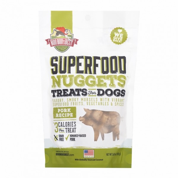 페오펫몰,와일드독 부부스 베스트 슈퍼푸드 너겟 트릿 강아지간식 102g