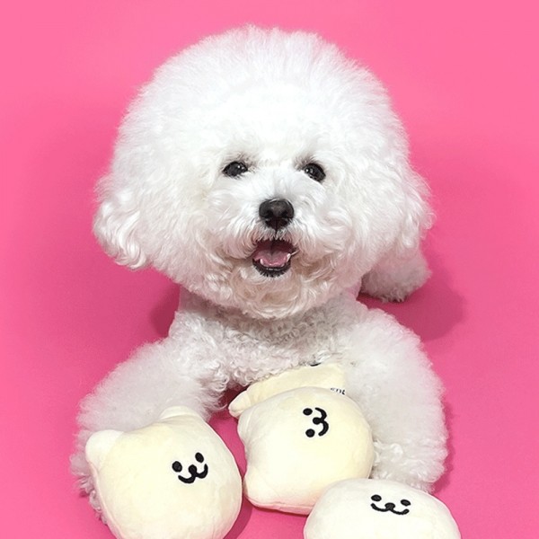 페오펫몰,[댕냥데이특가] 강아지 용품 삑삑이 바스락 장난감 곰찌