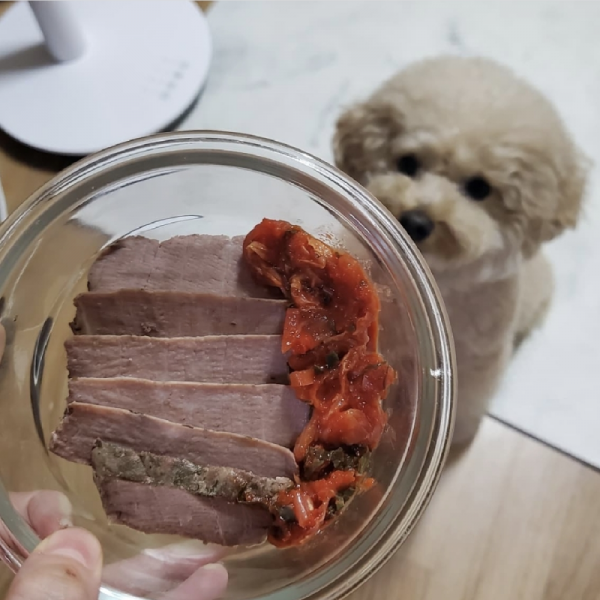 페오펫몰,반려견을 위한 맛있는 건강식 위닝푸드 수비드밋