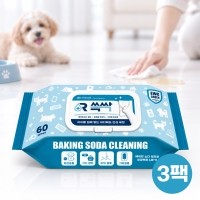 [메이웰] 청소티슈 닥터쓱싹 소독티슈 60매 3팩