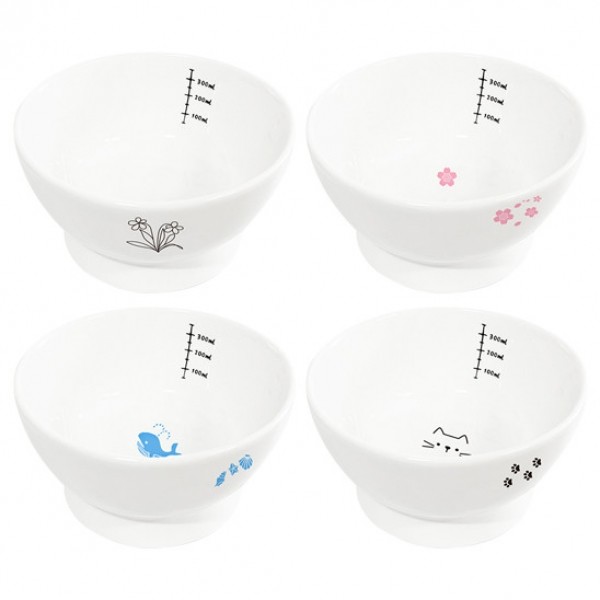 페오펫몰,[페디슨] 도자기 워터볼 나비야식기 고래&냥이&벚꽃&플라워 4종 [최저가]