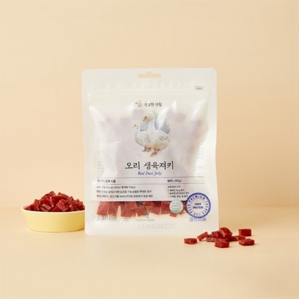 페오펫몰,견묘한생활 영양 생육져키 오리 85g [최저가]