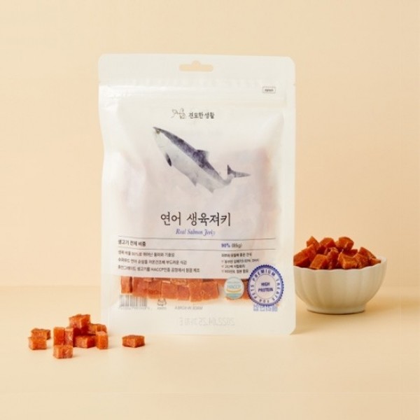 페오펫몰,견묘한생활 영양 생육져키 연어 85g [최저가]