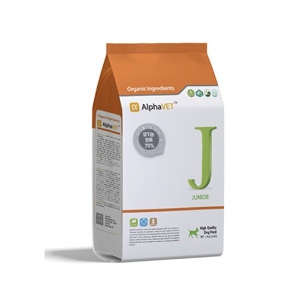페오펫몰,알파벳 J 어덜트 유기농 강아지사료 1.2kg [최저가]