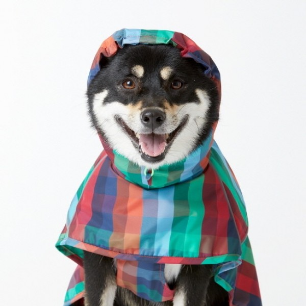 페오펫몰,페딕트 워터프루프 레인코트 멀티체크 (M~5XL) [최저가]