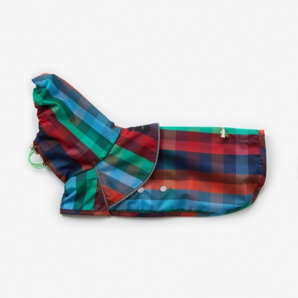 페오펫몰,페딕트 워터프루프 레인코트 멀티체크 (M~5XL) [최저가]