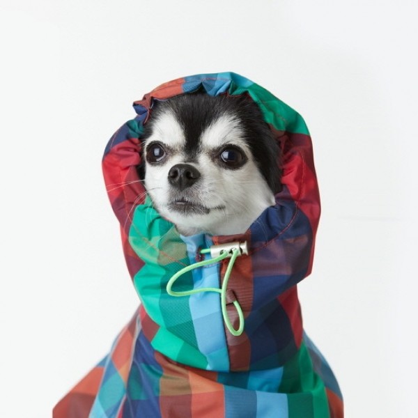 페오펫몰,페딕트 워터프루프 레인코트 멀티체크 (M~5XL) [최저가]