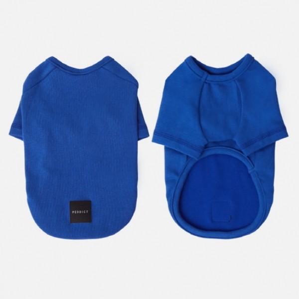 페오펫몰,페딕트 반팔 나그랑 기본티셔츠 코발트 (S~2XL) [최저가]