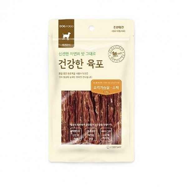 페오펫몰,건강한육포 오리가슴살 스틱 100g [최저가]