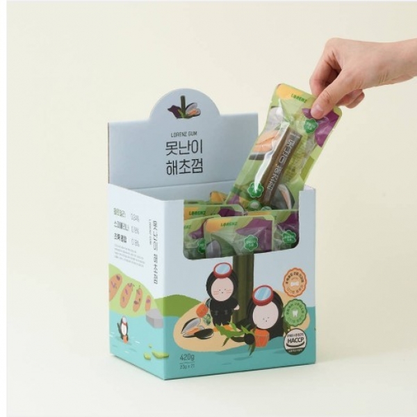 페오펫몰,로렌츠 강아지 간식 못난이 관절건강 해초껌 (20g x 21개입) [최저가]