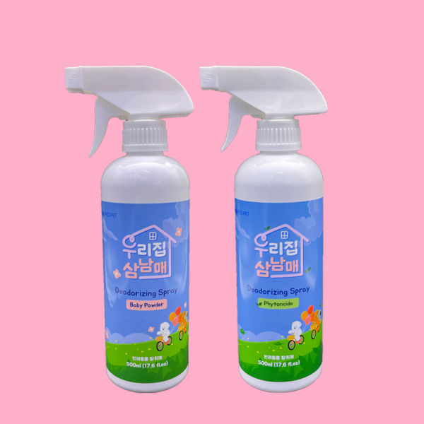 [멤버십전용] 우리집 삼남매 프리미엄 반려동물 탈취제 500ml [75%]