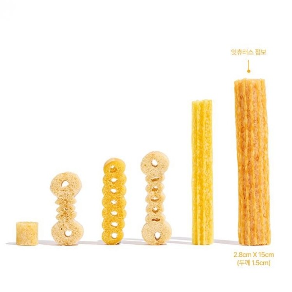 페오펫몰,[핏펫] 잇츄러스 점보 오리지널 덴탈껌 2종 (5개입) 대형견 오래먹는 간식