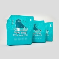 [핏펫] 포우장 악취안녕 벤토나이트 모래 (6kg)*3개