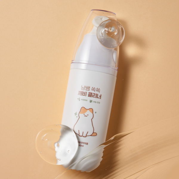 페오펫몰,[핏펫] 냥쌤 고양이 턱드름 피지관리 쏙쏙 깨비 클리너 30ml