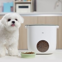 오아 펫츠 진공 사료보관통 강아지 고양이 반려동물 사료통