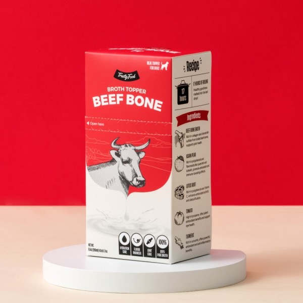 페오펫몰,[행복특가] 트러스티푸드 브로스 토퍼 사료 육수  280ml (소 사골/폴락) [최저가]