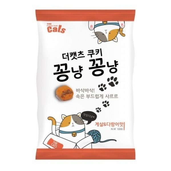 페오펫몰,더캣츠 꽁냥꽁냥 4종 100g