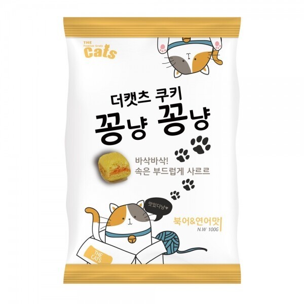 페오펫몰,더캣츠 꽁냥꽁냥 4종 100g