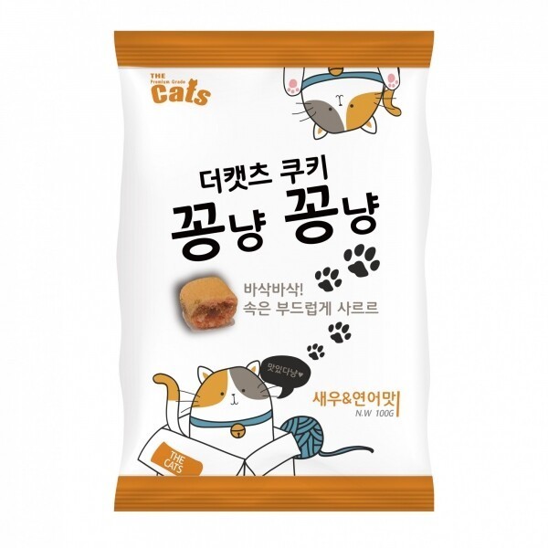 페오펫몰,더캣츠 꽁냥꽁냥 4종 100g