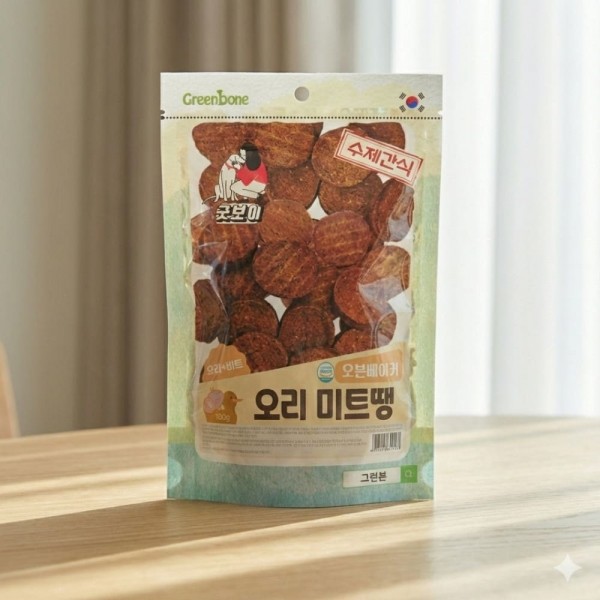 굿보이 오븐베이커 미트땡 치킨 당근 100g