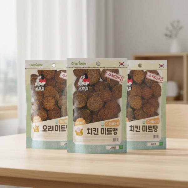 페오펫몰,굿보이 오븐베이커 미트땡 치킨 당근 100g