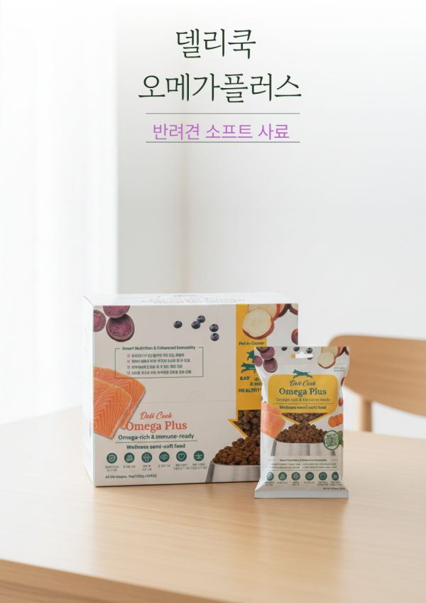 델리쿡 오메가플러스 (펫인클로버,10개 한정)