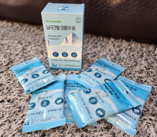 페오펫몰,델리쿡 남극크릴 오메가바 (10개한정, 펫인클로버)